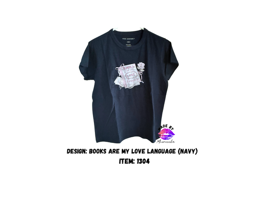 Books Are My Love Language (Navy)